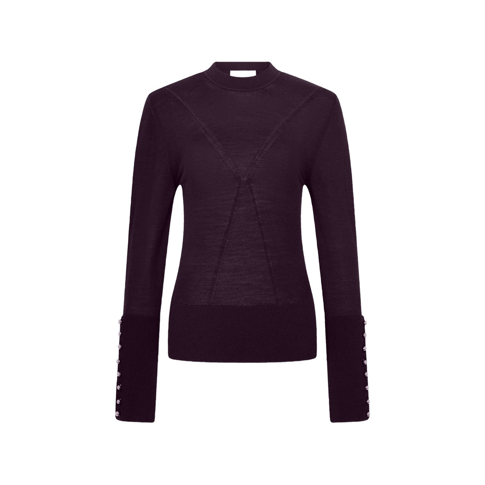Rabanne Button-cuff Knitted Sweater