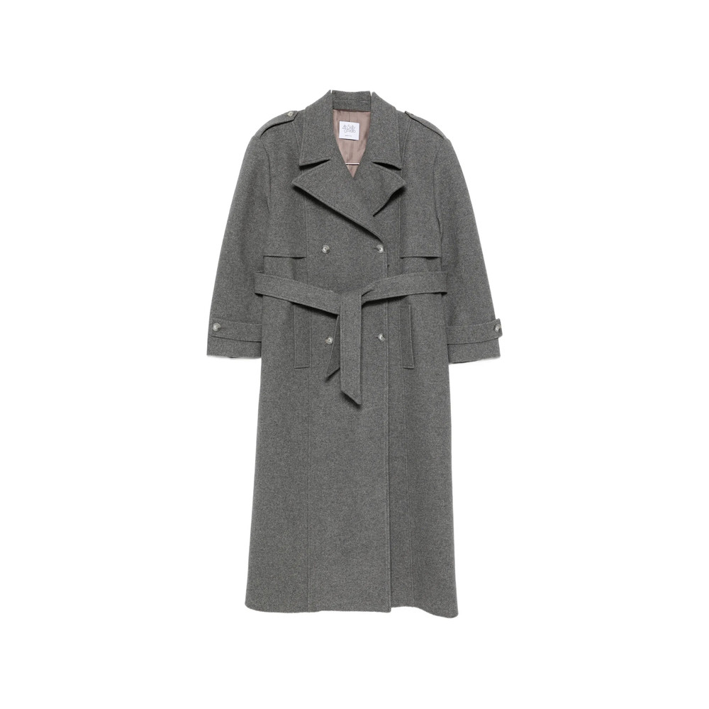 Le Sully Studio Double-breasted Belted Coat