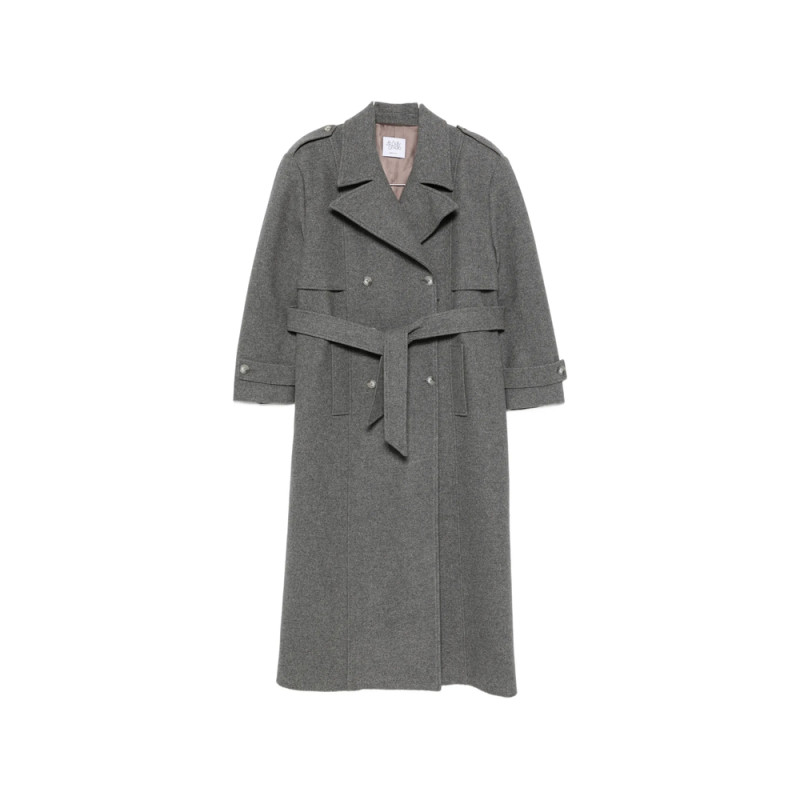 Le Sully Studio Double-breasted Belted Coat