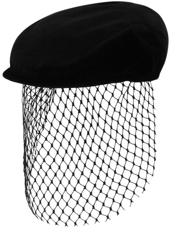 veil velvet hat