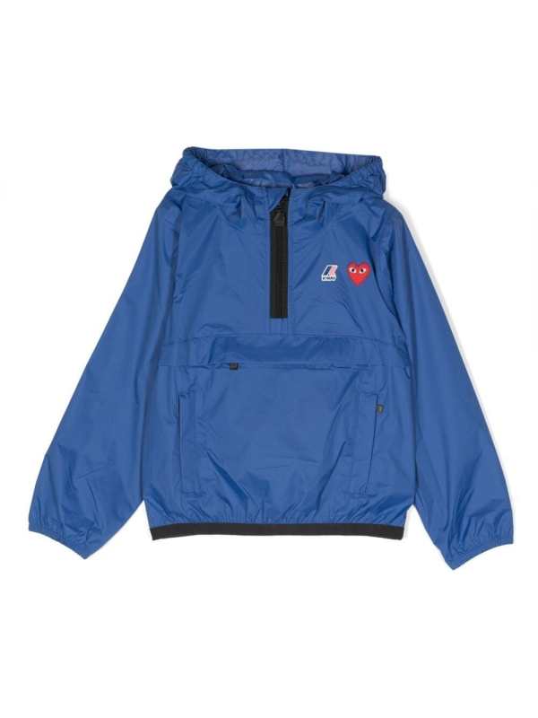 x K-Way Leon hooded rain jacket