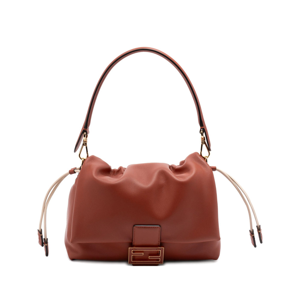 Fendi Medium Mamma Baguette Logo-plaque Shoulder Bag