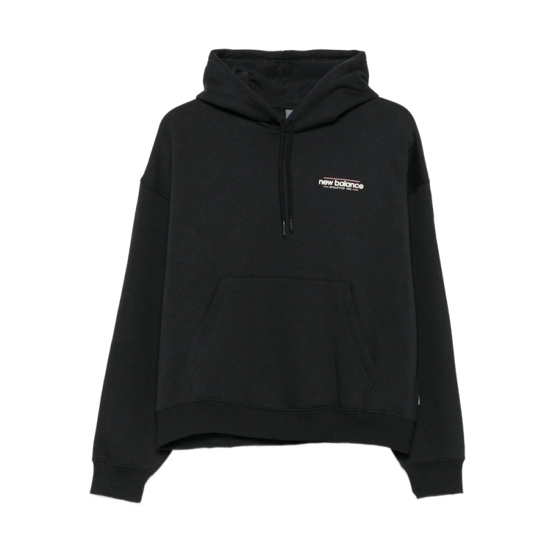 New Balance Logo-embroidered Hoodie