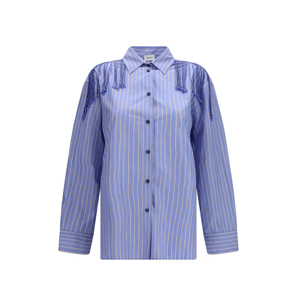 The Andamane Miley Beaded-fringed Shirt