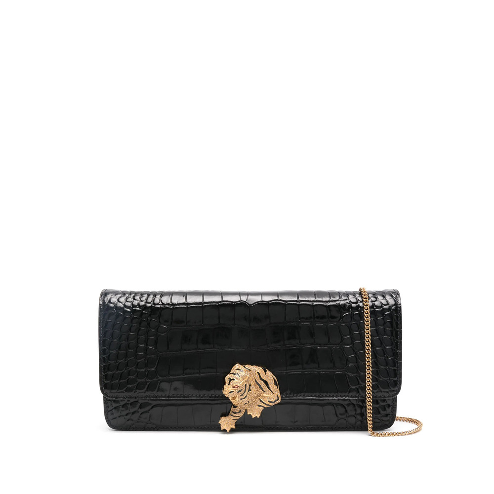 Roberto Cavalli Logo-plaque Clutch Bag