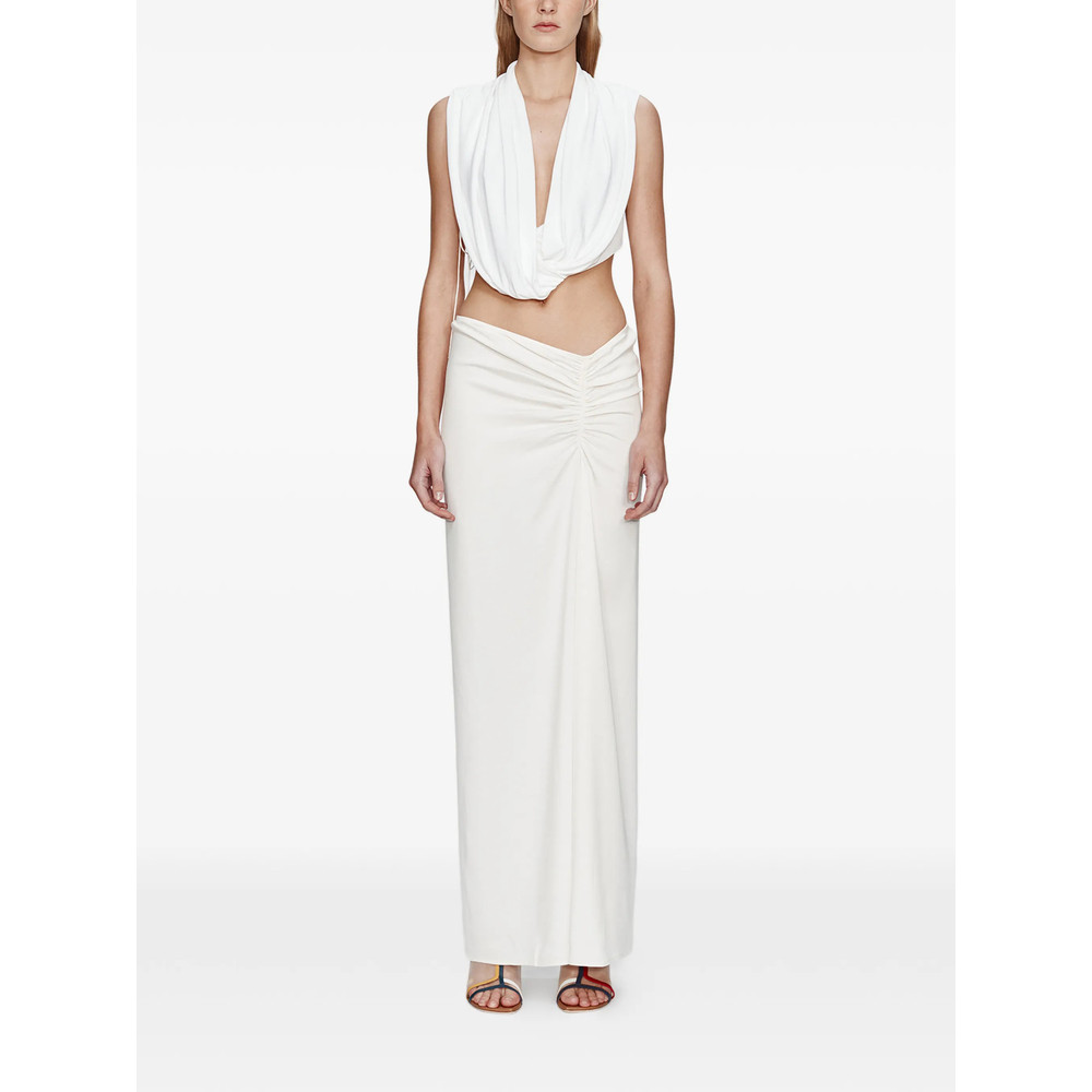 Christopher Esber Side Ruched Skirt