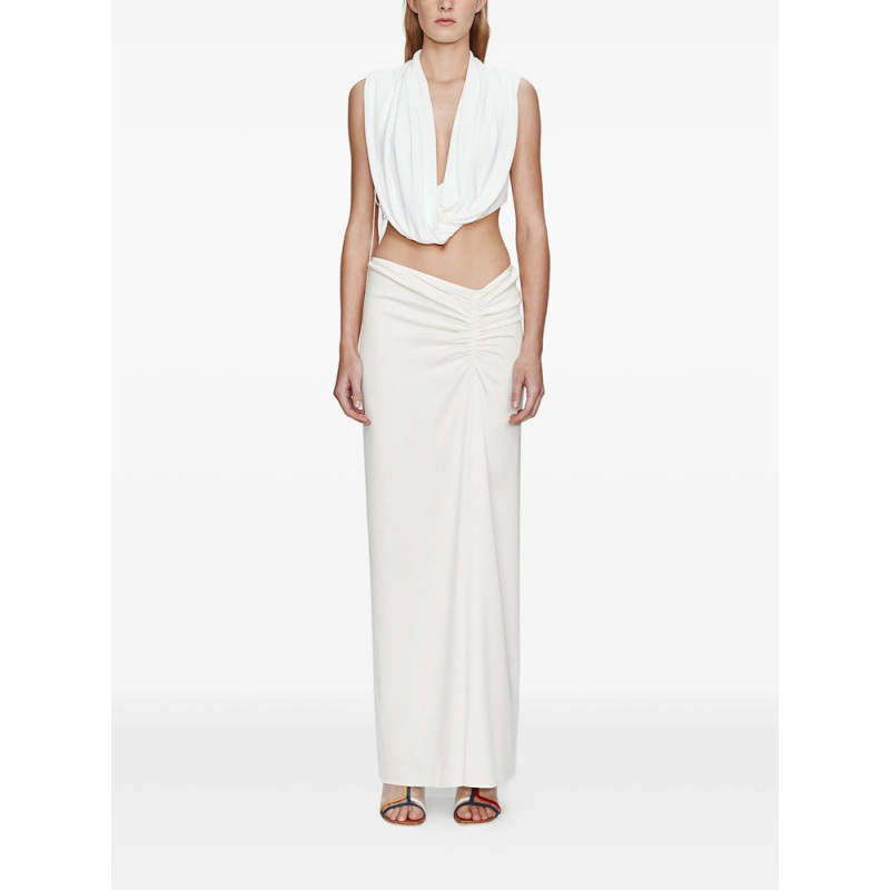 Christopher Esber Side Ruched Skirt