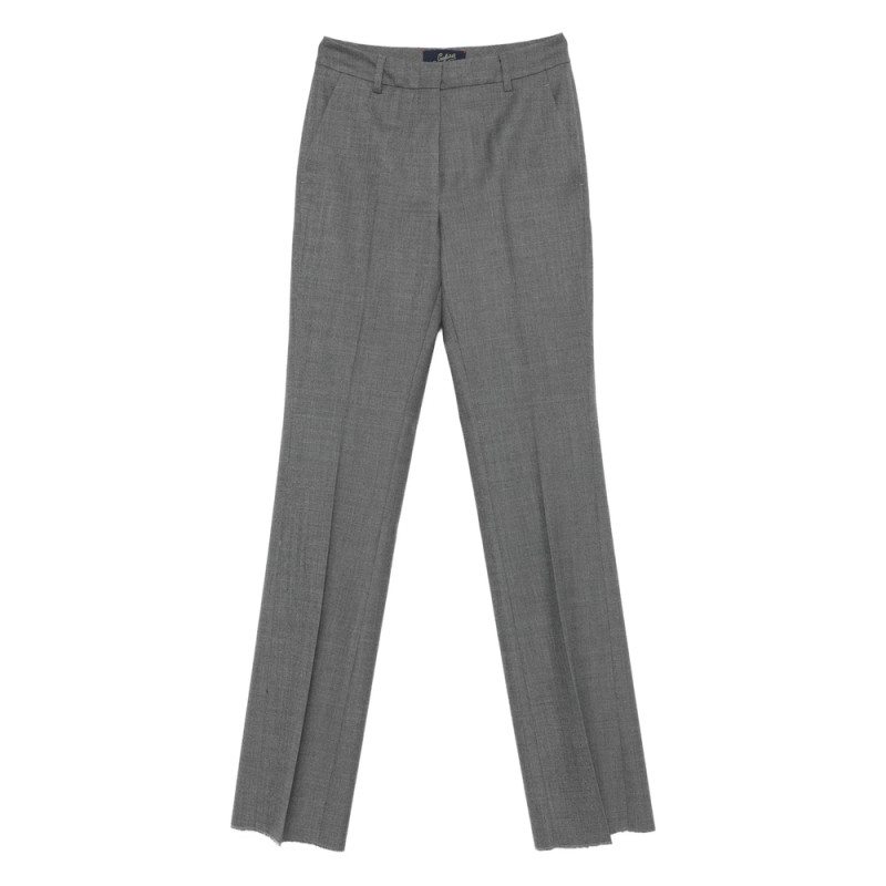 Seafarer Raw-edge Straight Trousers