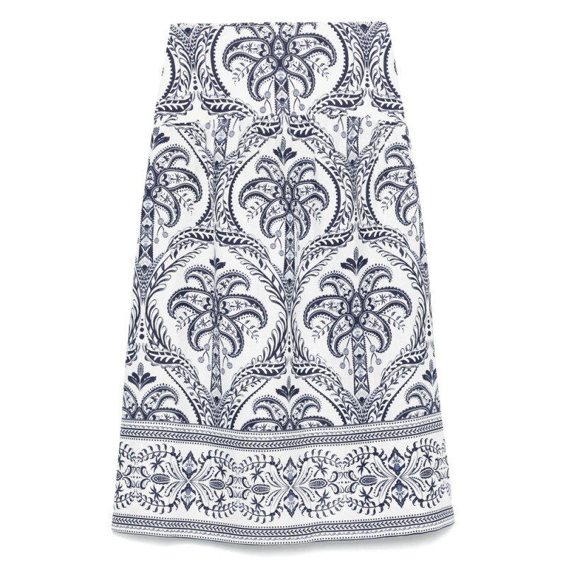 Farm Rio Tropical Cameo Maxi Skirt