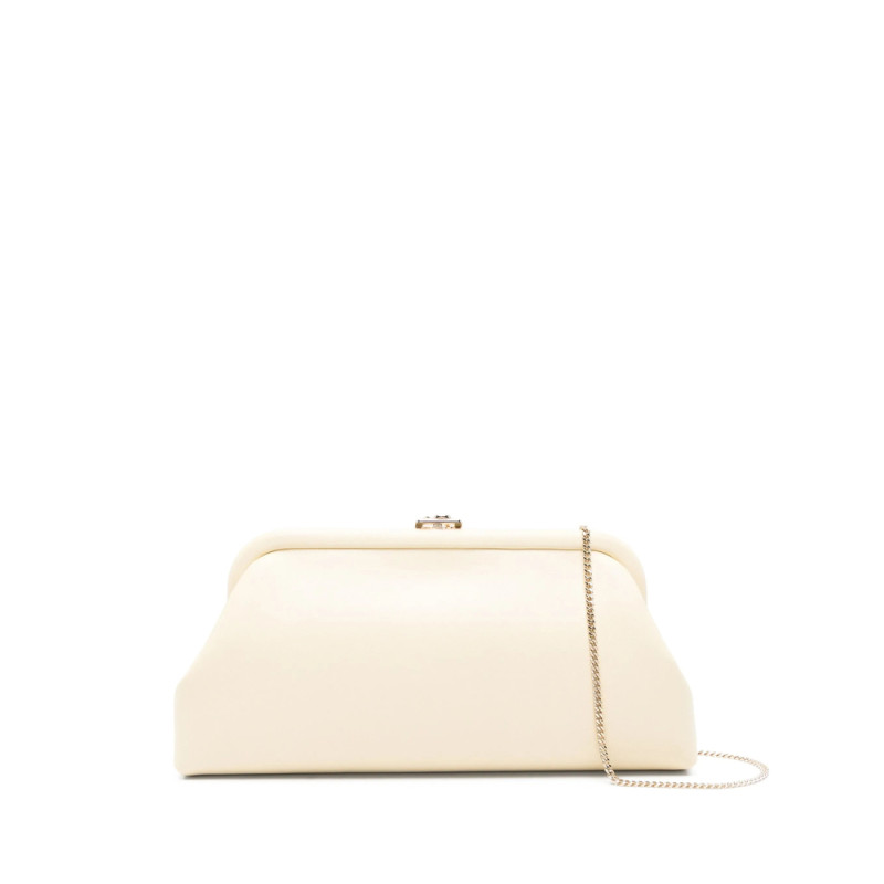 Jimmy Choo Skylar Clasp Chain Clutch Bag