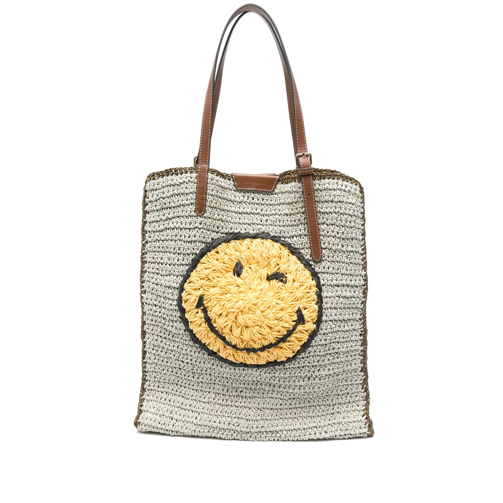 Anya Hindmarch Raffia Tote Bag