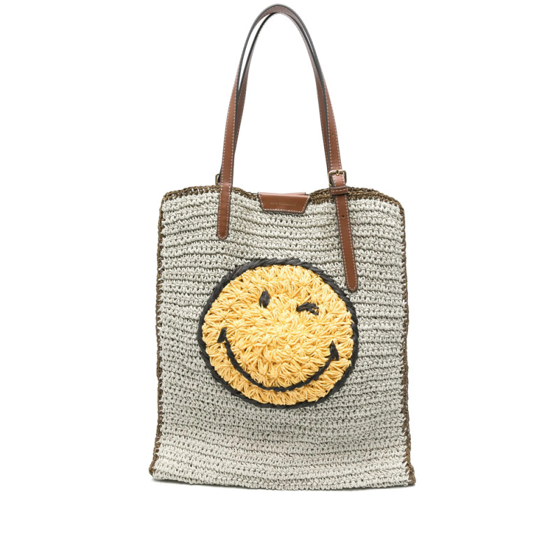 Anya Hindmarch Raffia Tote Bag