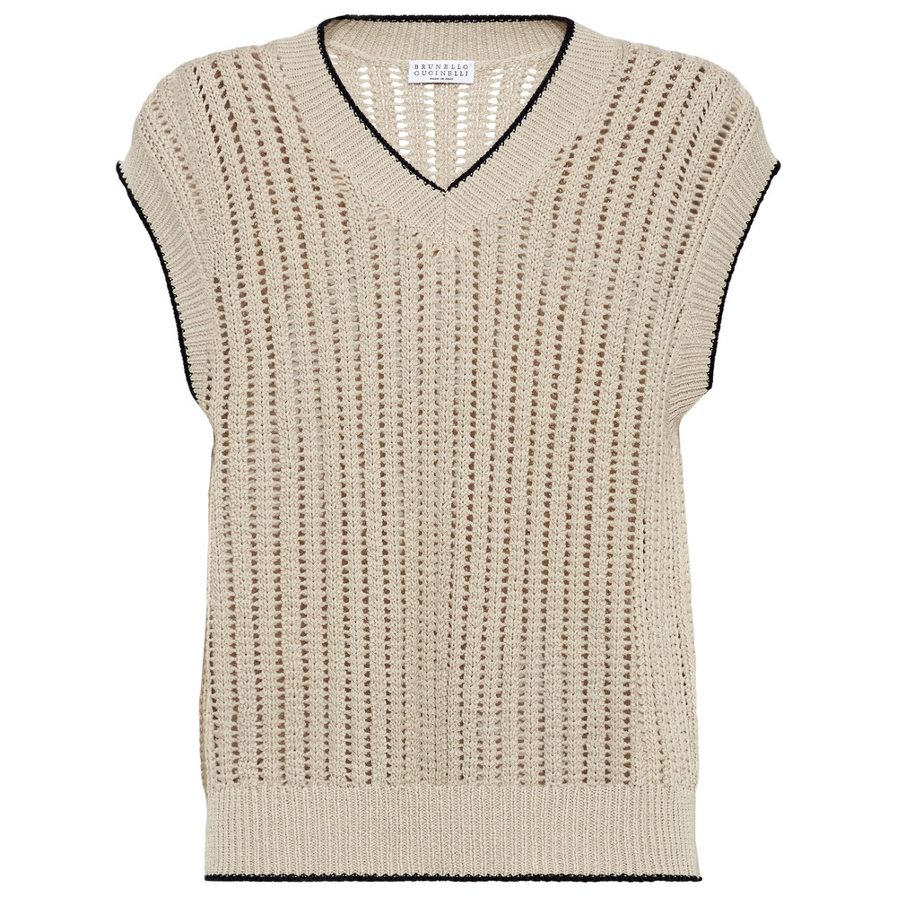 Brunello Cucinelli Monili-detail Vest