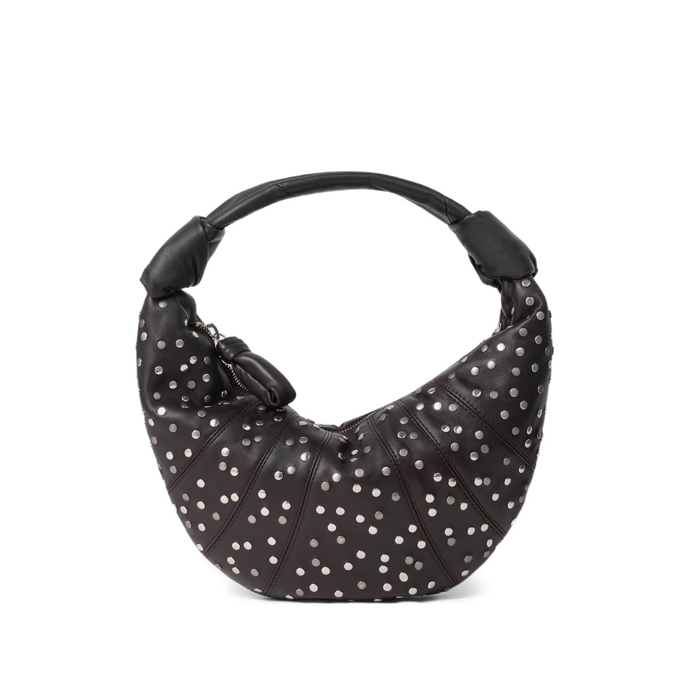 Lemaire Mini Fortune Croissant Studded Tote Bag