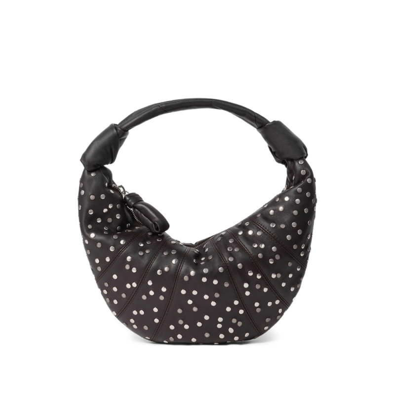 Lemaire Mini Fortune Croissant Studded Tote Bag