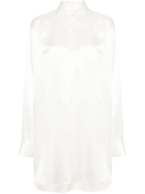 silk satin shirt