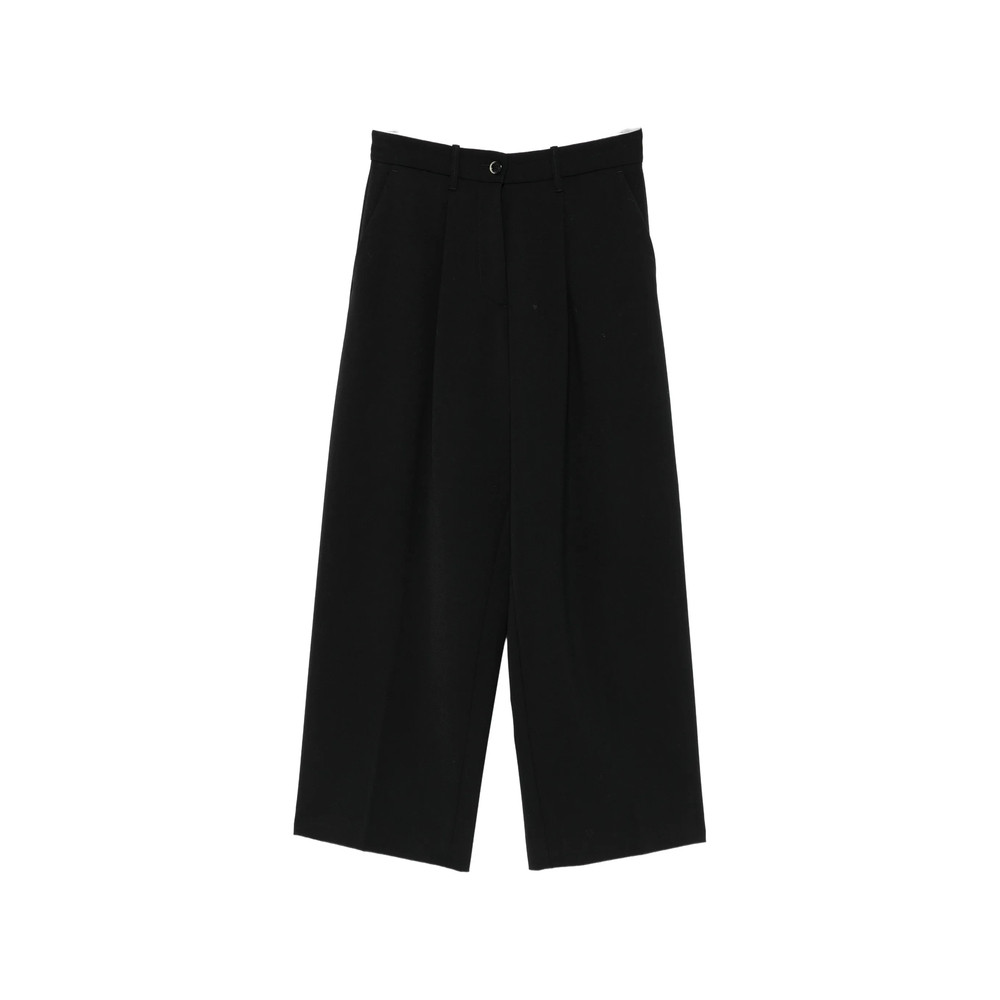 Nineinthemorning Rubino Pleated Wide-leg Trousers