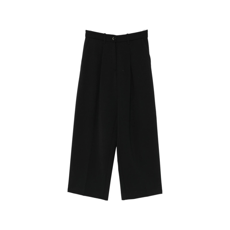 Nineinthemorning Rubino Pleated Wide-leg Trousers