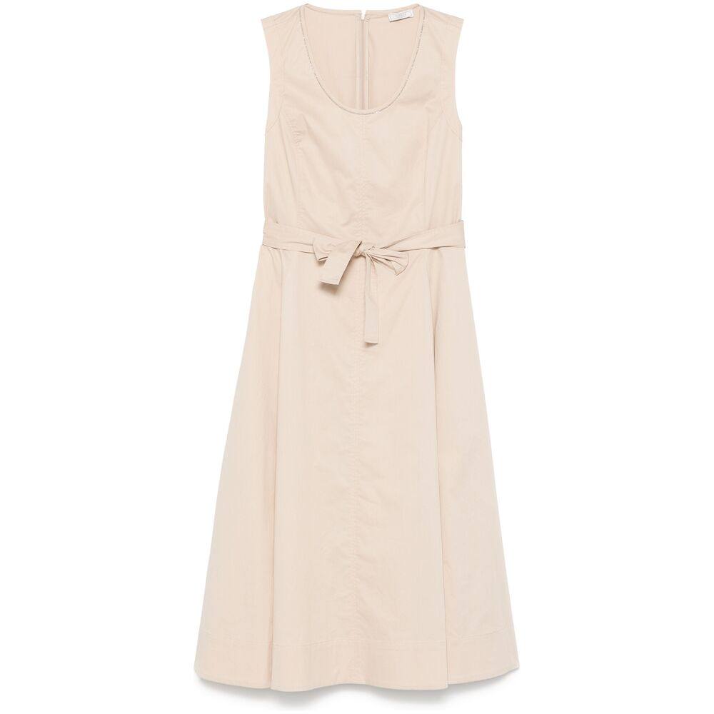 Peserico Poplin Midi Dress