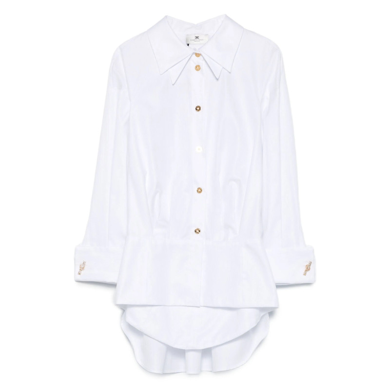 Elisabetta Franchi Embellished-cuff Shirt
