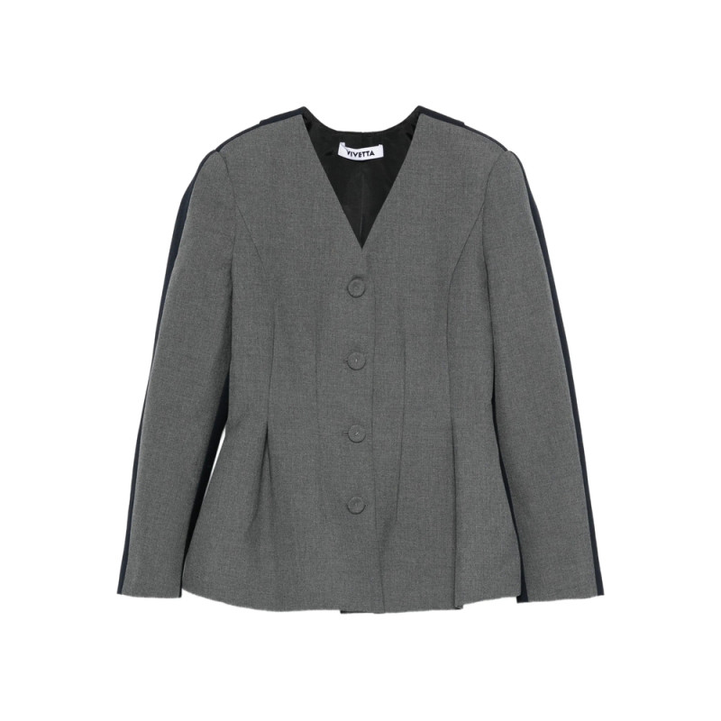 Vivetta Button-front Panelled Jacket