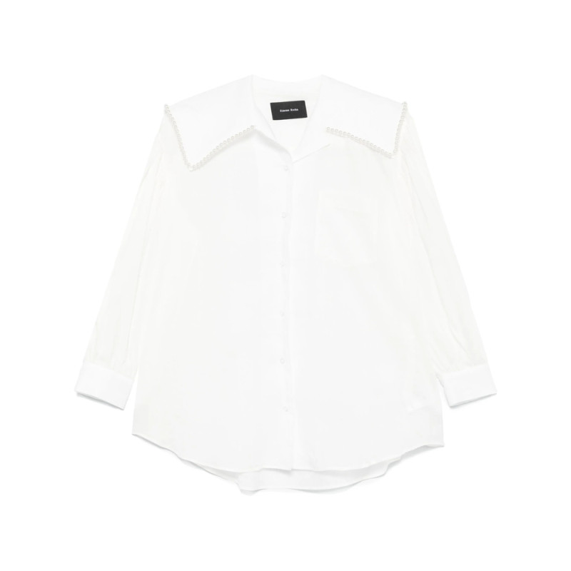 Simone Rocha Sailor-collar Puff-sleeves Shirt