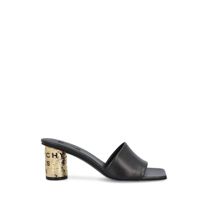 Givenchy Logo-embossed Leather Sandals