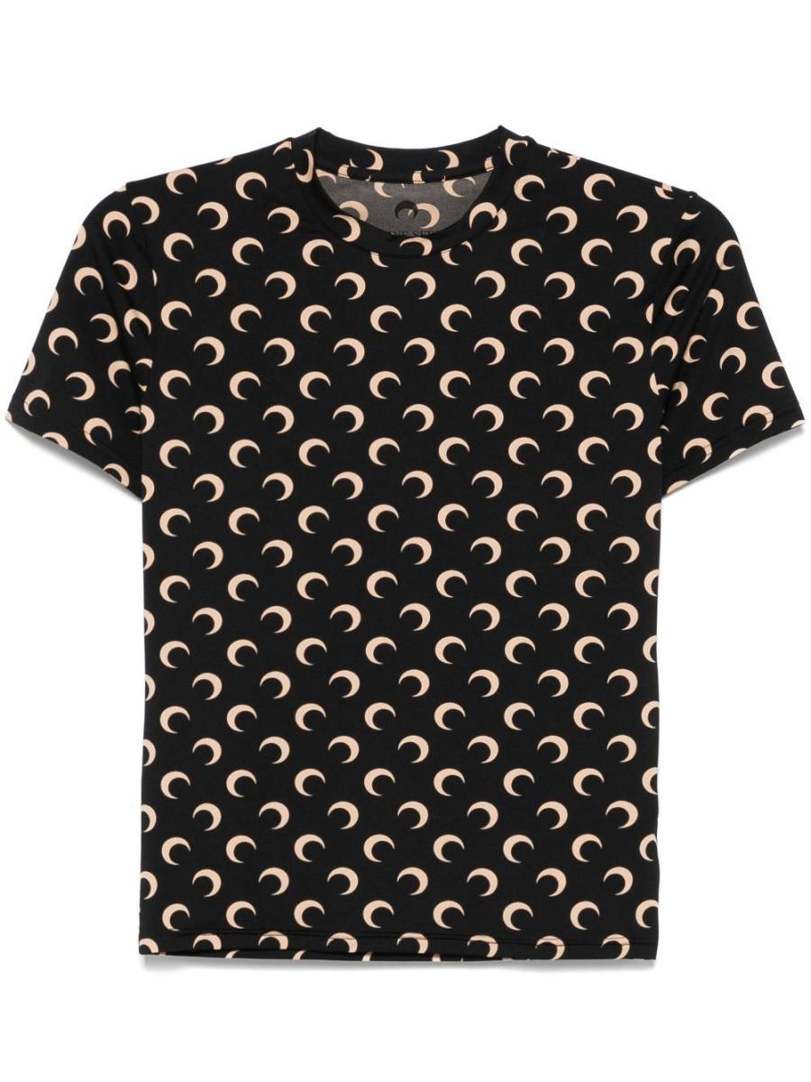 Moon short-sleeves T-shirt