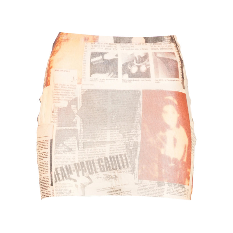 Jean Paul Gaultier Newspaper-print Mini Skirt