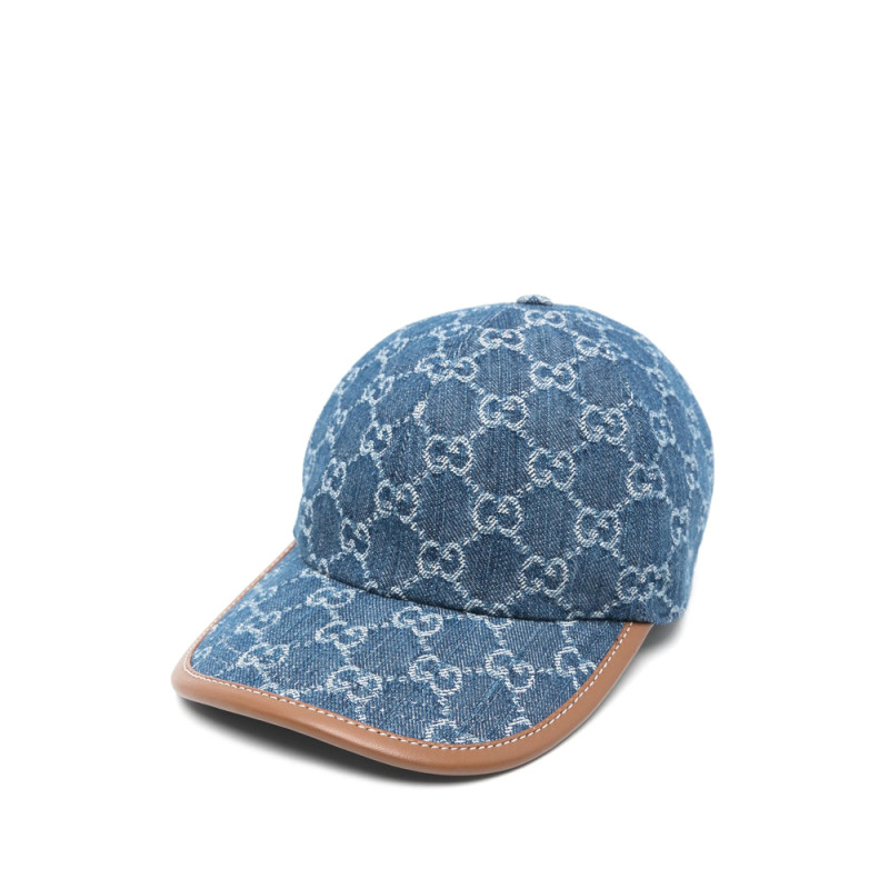 Gucci GG Denim Baseball Cap