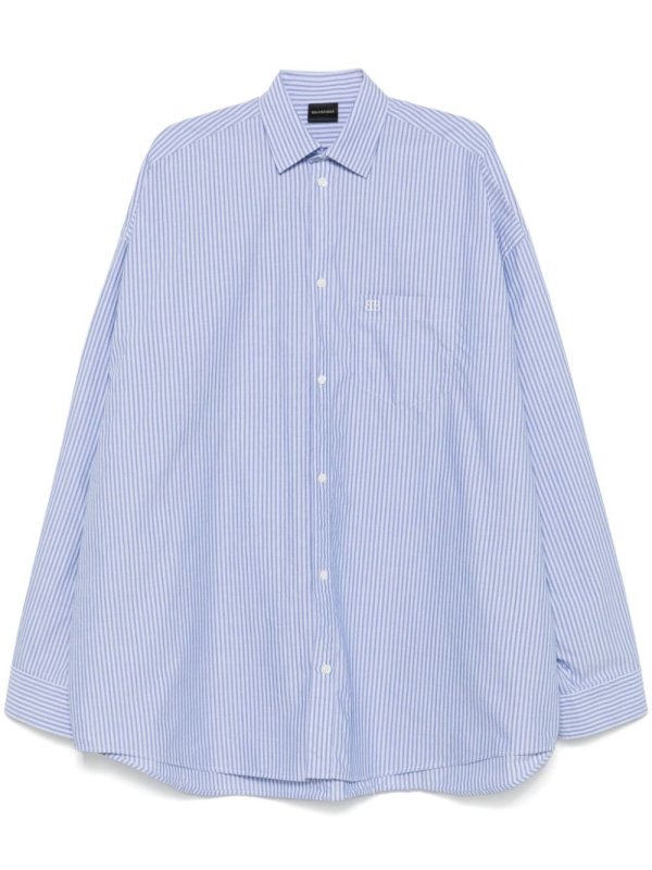 knot-detail shirt