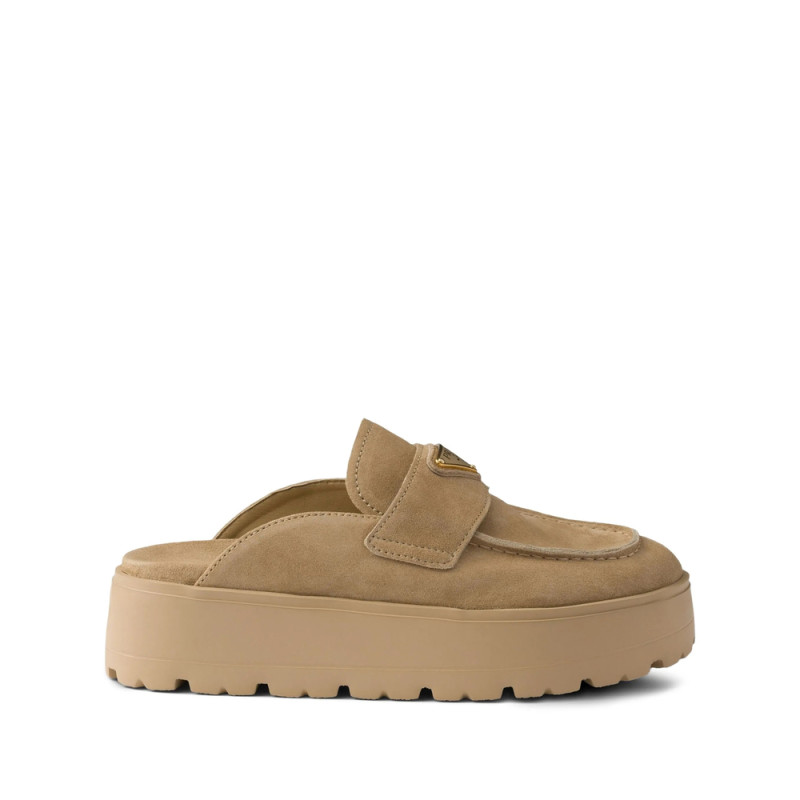 Prada Platform Slip-on Mules