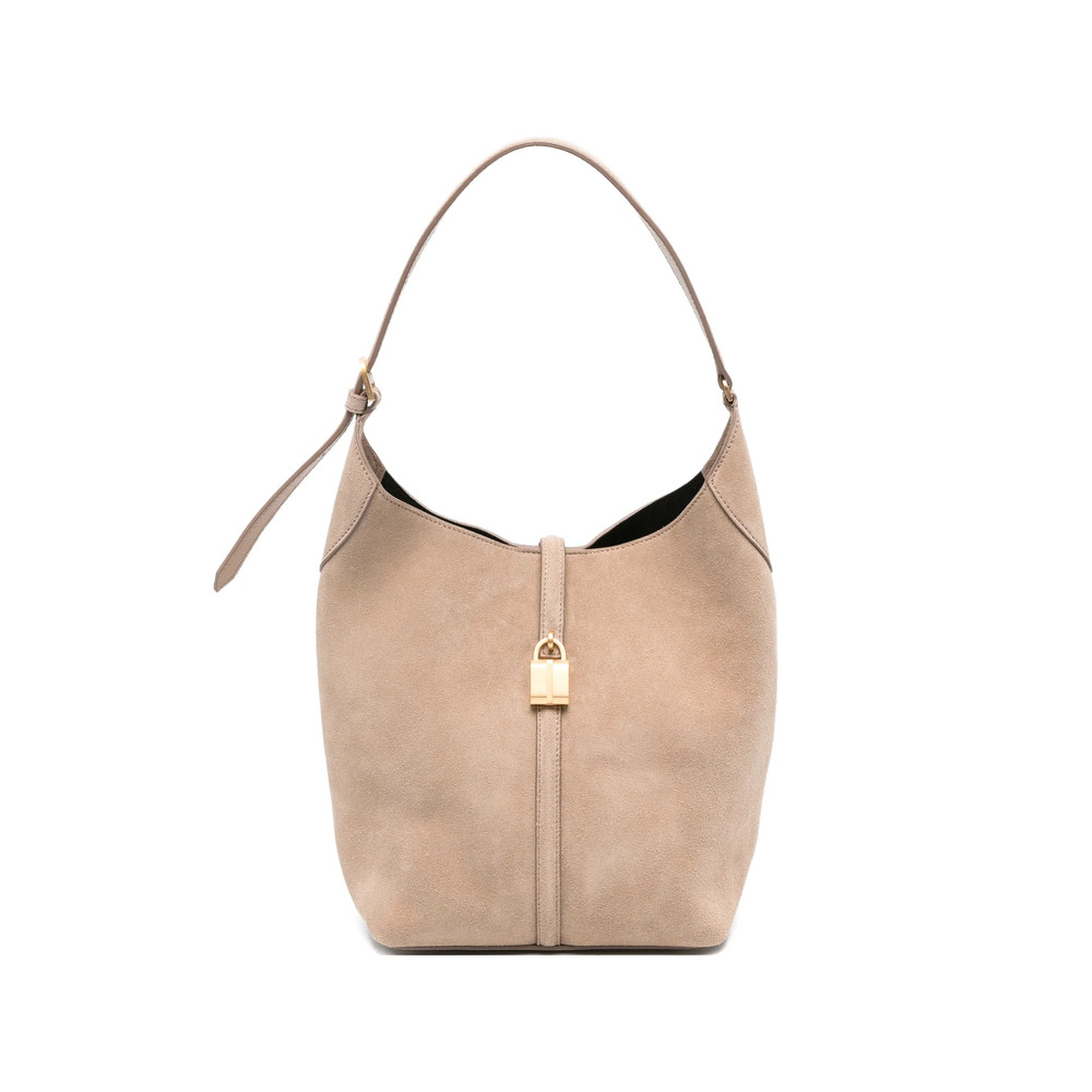 Demellier Siena Suede Shoulder Bag