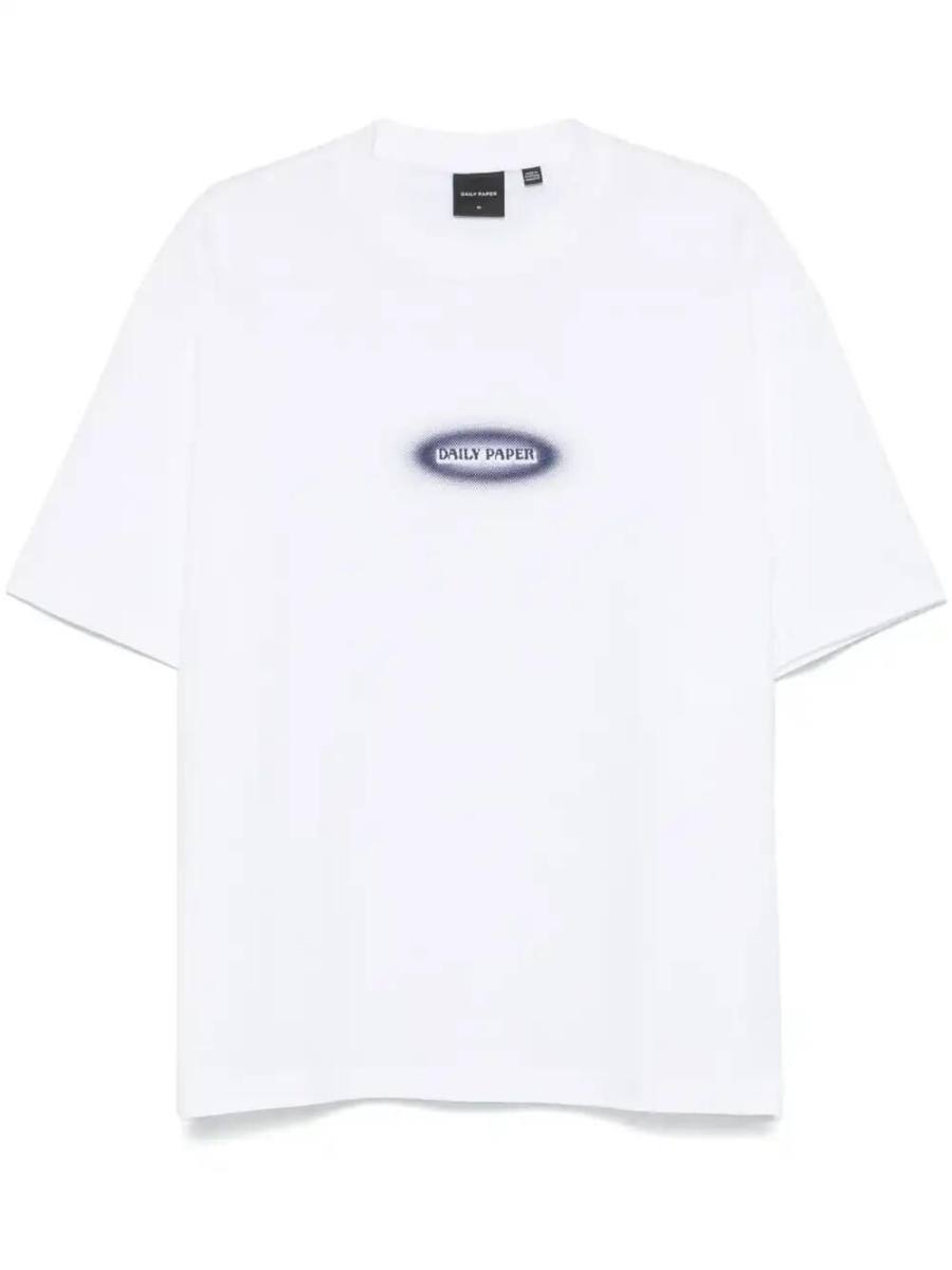 dotted-logo T-shirt