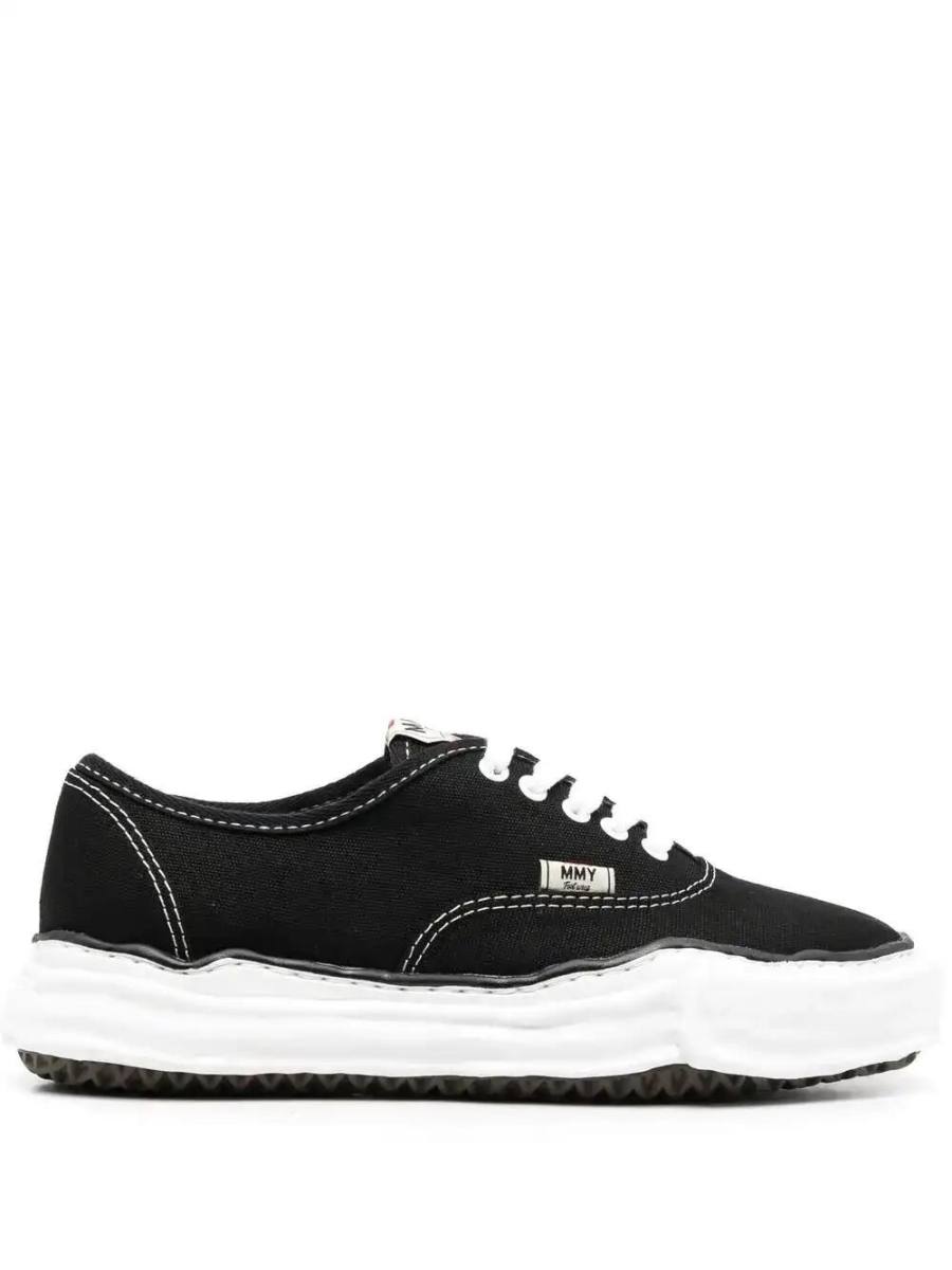 Baker canvas low-top sneakers