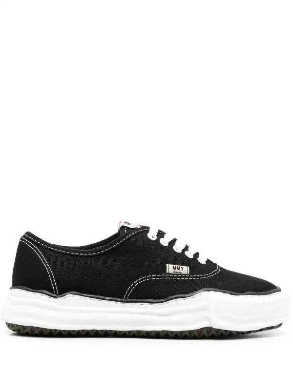 Baker canvas low-top sneakers