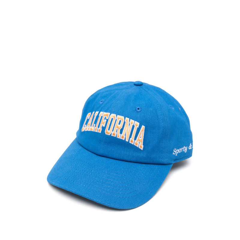 Sporty & Rich Embroidered-logo Cotton Baseball Cap