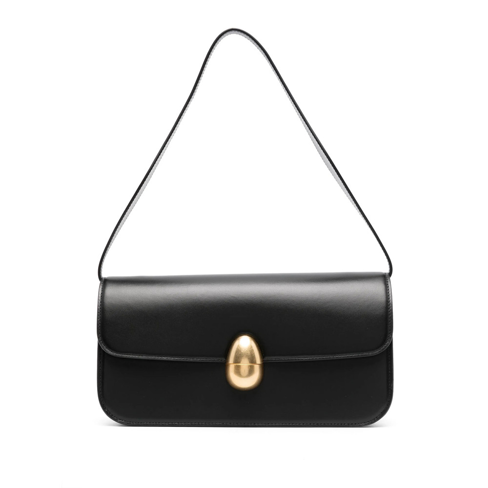 Neous Polished-finish Shoulder Bag