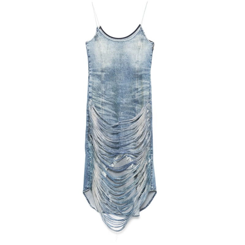 Diesel Fringed Minidress