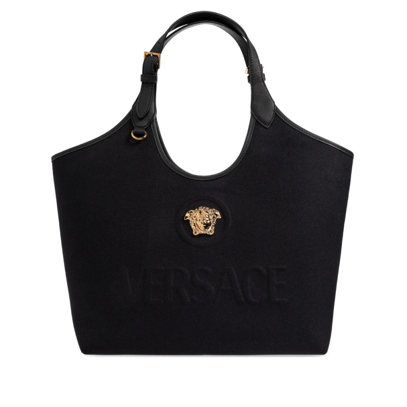 Versace Medusa-appliqué Tote Bag