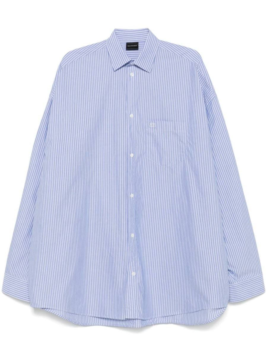knot-detail shirt