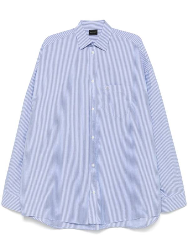 knot-detail shirt