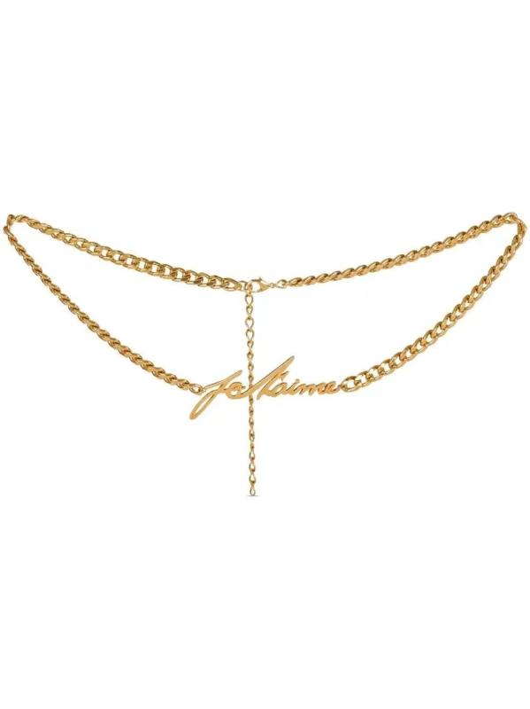 Je T'aime chain belt