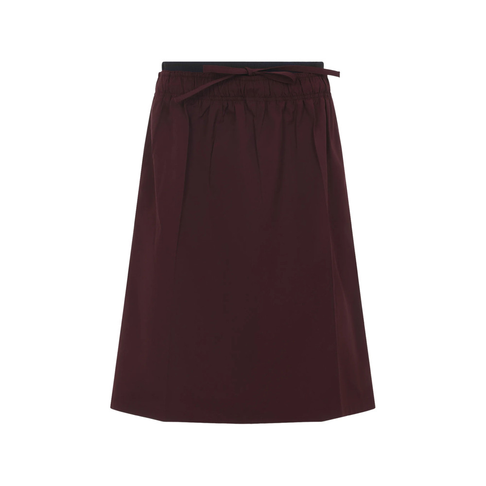 Prada Drawstring Skirt