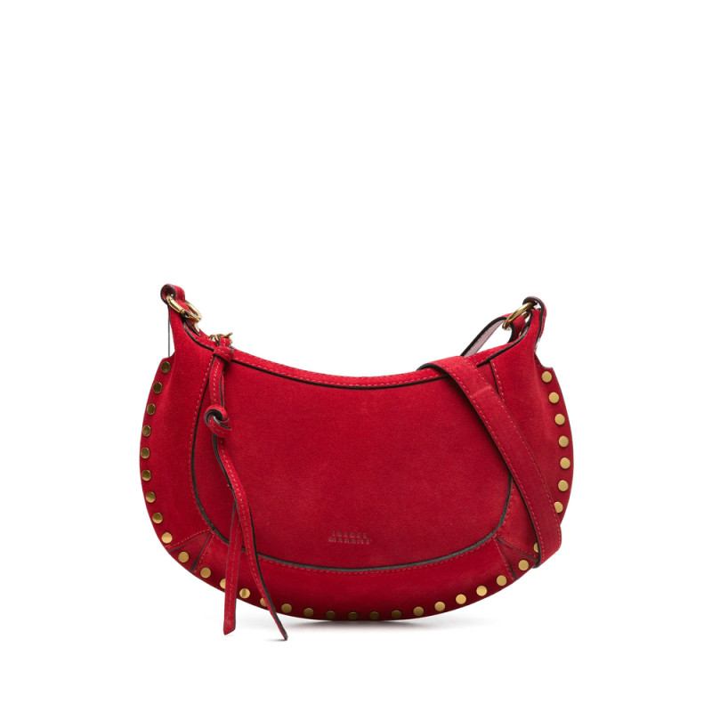 Isabel Marant Oskan Moon Suede Shoulder Bag