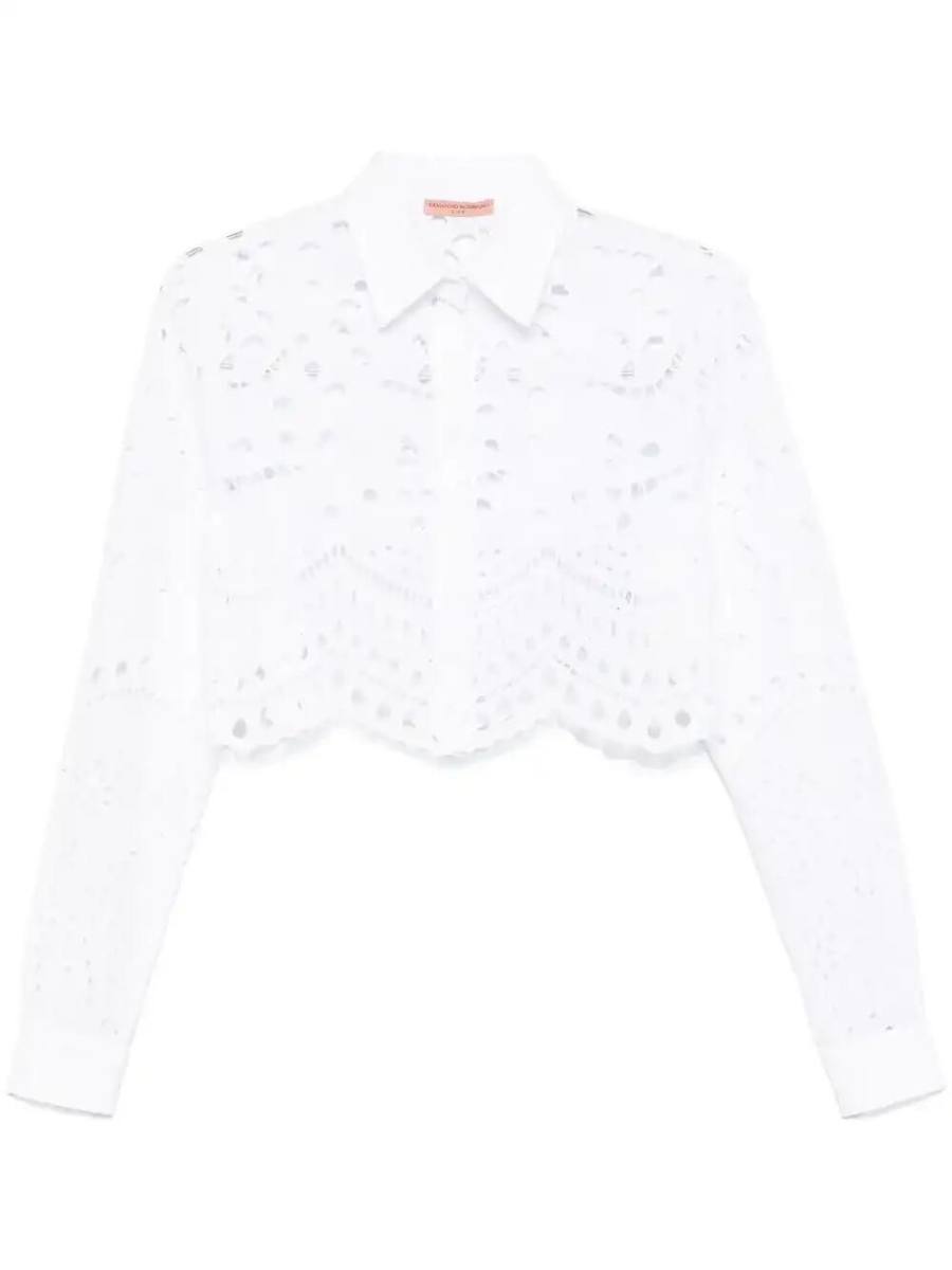 broderie anglaise shirt
