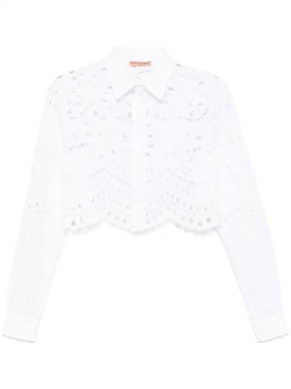 broderie anglaise shirt