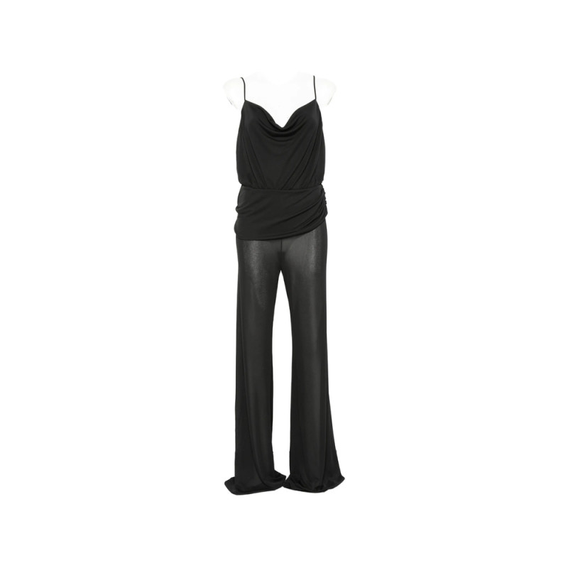 The Andamane Carla Draped Cowl-neck Jumpsuit