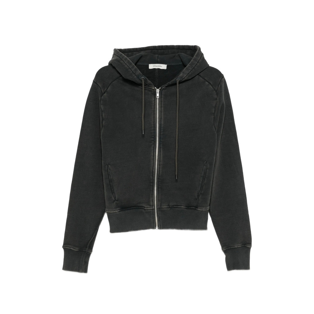 Entire Studios Faded-effect Zip-up Hoodie