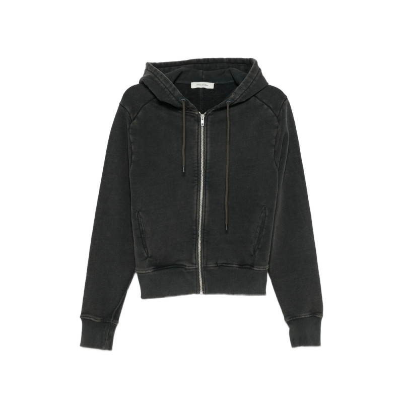 Entire Studios Faded-effect Zip-up Hoodie